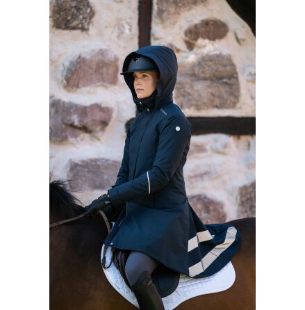 Stella Kort Vinterkappa Navy